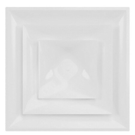 Allpoints 14 In Celing Diffuser White Never Rust 3 Cone 8018477